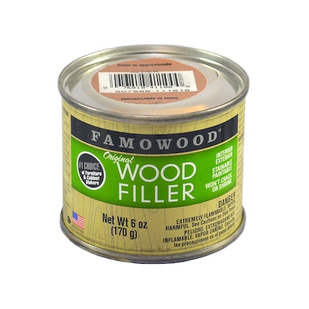 Eclectic Products 6 Oz Alder Famowood Solvent Based Original Wood Filler 36141100